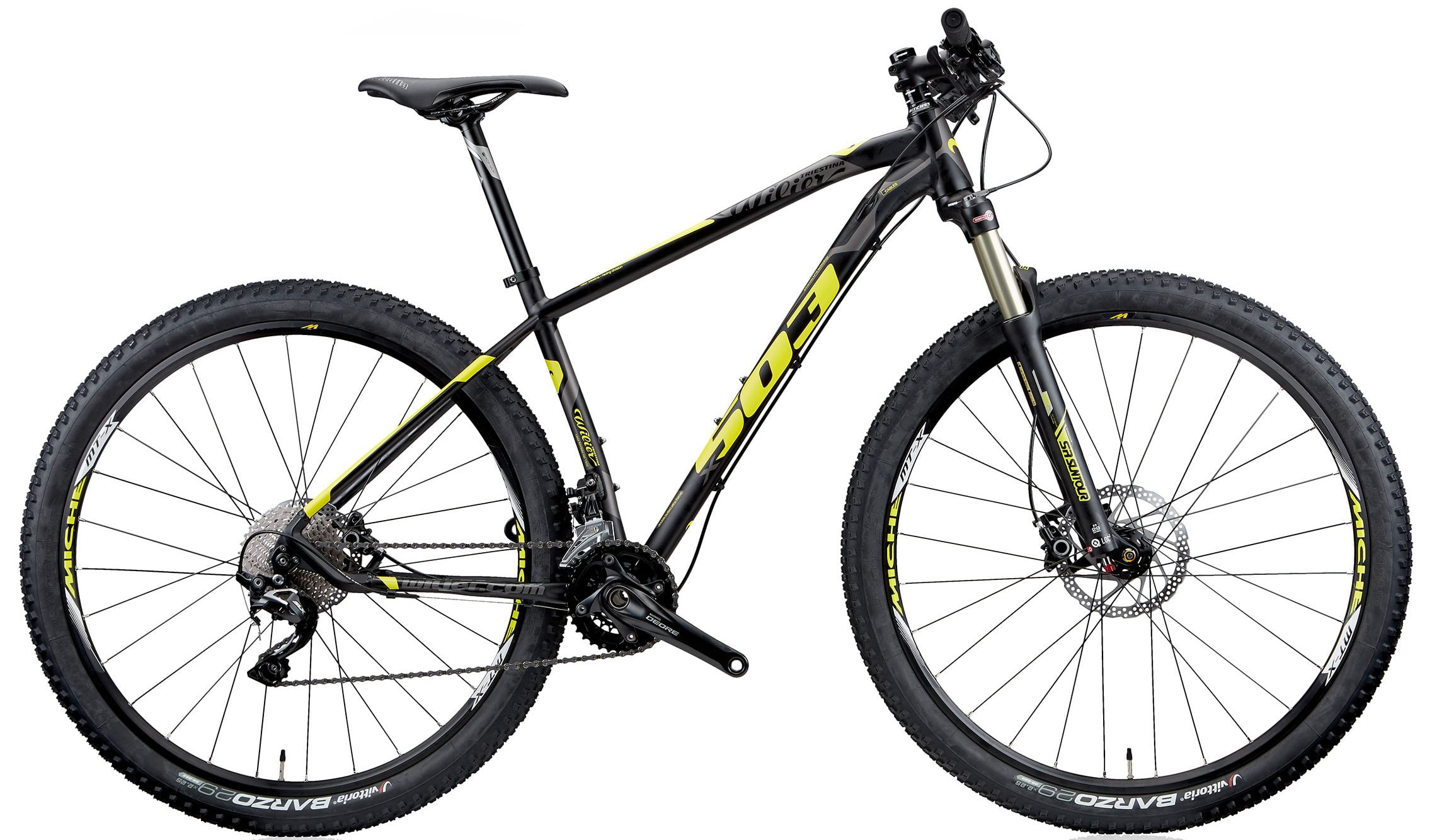 Wilier 503X COMP - L3 BLACK - GRAY - YELLOW MATT